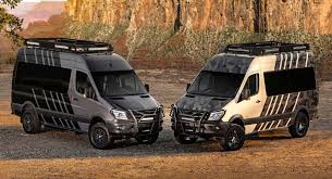 This 4x4 mercedes sprinter van camper is an amazing example of an overland sprinter van. Mercedes Benz Sprinter Goes From Van To Off Road Camper With Lexani Tune Carscoops