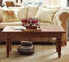 Pottery barn hyde coffee table $399. Pin On This N That