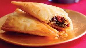 Spinach Feta Sun Dried Tomato Phyllo Triangles Recipe Finecooking Recipe Phyllo Recipes Sun Dried Tomato