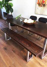 Diy Modern Bench Diy Modern Dining Table Wood Dining Table Modern Dining Table With Bench Modern Dining Table