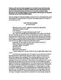 Free color by number for kids adults winter scenes online. The Color Of Water Worksheets Teaching Resources Tpt