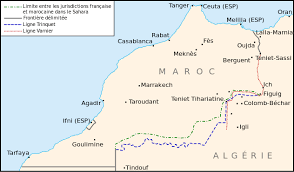 This is a great map for students, schools, offices and anywhere that a nice map of the world is needed for education, display or decor. File Frontiere Maroc Algerie 1963 Svg Bechar Meknes Melilla
