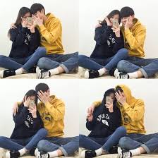 Unduh dan gunakan 1.000+ foto stok monyet secara gratis. Korean Couple Fashion Outfits Ideas For Couples Korean Couple Korean Couple Photoshoot Ulzzang Couple Korean