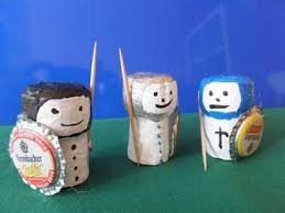 Ritter Basteln Aus Korken Der Korkenritter Naturmaterial Basteln Basteln Mit Kindern Basteln Mit Kork