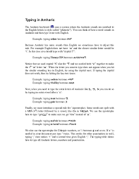 Unlike arabic, hebrew or syrian, the language. Pdf Amharic Typing English Mulualem Ayele Academia Edu