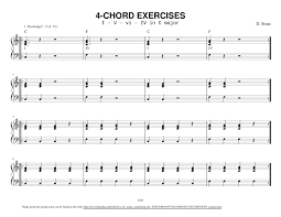 Some type of chord on g (the 5). Chord Change Exercises Sheet Music For Piano Solo Musescore Com