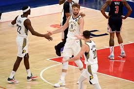 The son of international great and former trail blazers center arvydas sabonis, domantas rose up draft boards as the evaluation process unfolded this spring, . The Indiana Pacers Can Go As Far As The Domantas Sabonis And Caris Levert Duo Takes Them
