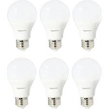 Check spelling or type a new query. Amazon Basics 60 Watt Equivalent Soft White Non Dimmable 15 000 Hour Lifetime A19 Led Light Bulb 6 Pack Amazon Com