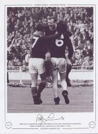 James commented after the game: England V Scotland 1967 Bobby Lennox Signed Limited Edition Sporting Greats