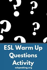 The second student adds a noun: Esl Warm Up Questions Esl Conversation Teaching English Speaking