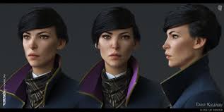Dishonored Ii James Ku Cg Character Artist Dishonored Emily Dishonored Face Characters