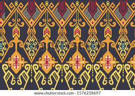 Batik anyaman, secara umum termasuk ke dalam kelompok motif geometris. Shutterstock Puzzlepix