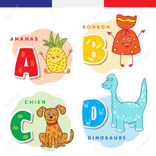 Learn vocabulary, terms, and more with flashcards, games, and other study tools. French Alphabet Pineapple Sweet Dog Dinosaur Vector Letters And Characters Royalty Free Cliparts Vectors And Stock Illustration Image 86178281