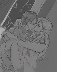 2boys against the wall half open eyes honkai impact honkai impact  3rd long hair male short hair male tongue kiss void archive welt yang yaoi  