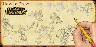 Amazon Com How To Draw Lol Characters Appstore For Android