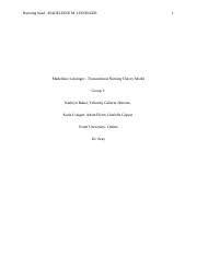 Group 1 Presentation Ppt Madeleine Leininger Transcultural Nursing Theory Group Members Kathryn Baker Yulienny Cabrera Jimenez Katie Craigen Adam Course Hero