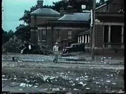 1955 Maitland Flood Never Before Seen Footage In Colour Maitland Flood Devastation