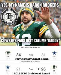 Aaron Rodgers Cowboys Memes