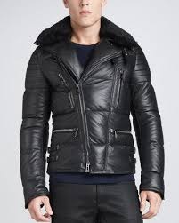 Westleigh Leather Puffer Jacket Leather Jacket Men Jackets Leather Fashion