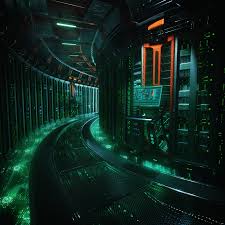 Https Www Behance Net Gallery 40581481 Kaspersky Lab Illustrations Sci Fi Environment Sci Fi City Cyberpunk