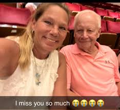 I lost my husband in 1983. It was a hard thing to do. At first I didn't  want to live without. But I could hear his voice teling me Kathy you can