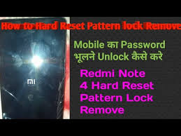 This article explains easy methods to unlock your xiaomi mi 10s without hard reset or losing any data. Xiaomi Redmi Note 4 Pattern Unlock Mi Account Remove For Gsm