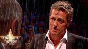 Hugh Grant Re Enacts Classic Four Weddings Scene The Graham Norton Show Hugh Grant Norton Show Wedding Scene