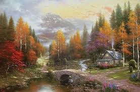 Kinkades interpretation of the most cherished and recognizable disney characters. 27 Thomas Kincaid Counted Cross Stitch Ideas Thomas Kincaid Thomas Kinkade Thomas Kinkade Art