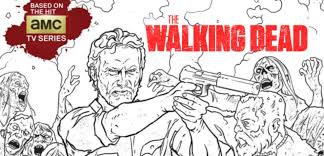 The walking dead main characters. The Walking Dead Tv Series Is Getting A Coloring Book
