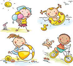 Their names are jack, hadley, austin, and olivia. Children At Play Cartoon Illustrations Vector Cartoon Kids Happy Kids Children Illustration