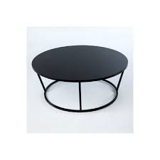 It also has a black metal frame. Coffee Table 90x90x35 Metal Mdf Black