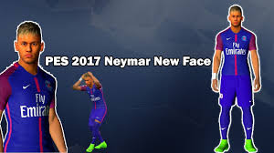 Compatible with tattoo pack final by sofyan. Nova Face Neymar Pes 2017 Paris Saint Germain Youtube