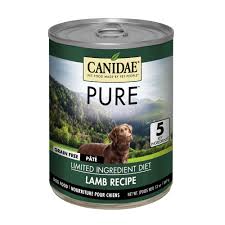 Buy any bag of dog food at petsmart and we donate a meal to shelter pets! Canidae Pure Grain Free Lamb Formula Wet Dog Food 13 Oz Case Of 12 Petco