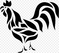 Pikbest >png images > chicken clipart black and white side hen. Rooster Chicken Bird Clip Art Black And White