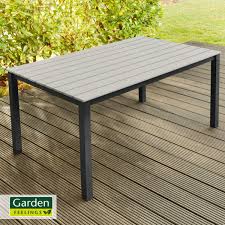 Gartentisch Aluminium