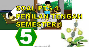 Soal agama kelas 5 semester 1. Soal Pts Pai Kelas 5 Sd Semester 1 Kunci Jawaban Tasadmin