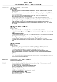 A cv or a curriculum vitae (literally translated as a course of life in latin) is a document quite similar to a resume. Creative Writer Resume Samples Velvet Jobs
