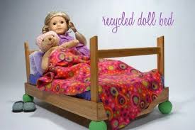 Make It Kids Doll Bed Recycled American Girl Doll Bed Doll Bed Doll Bed Diy