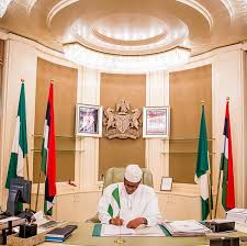 The aso rock presidential villa is located in the federal capital territory, nigeria. Photos Buhari Resumes Office At Aso Rock Presidential Villa Abuja