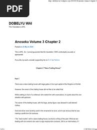 Anoseka Volume 3 Chapter 2