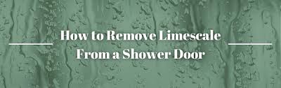 Limescale on shower doors is unsightly and makes fortunately, it is not a difficult or lengthy process to remove limescale buildup from your glass shower doors. How To Remove Limescale From A Shower Door Garrety Glass
