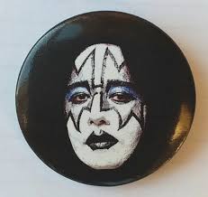 1998 ACE FREHLEY KISS Spaceman Silver Slippers In Excellent Condition New  Rare £50.00