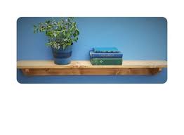 Long Wooden Wall Shelf Natural Wood Chunky Shelf 114cm Long Etsy Wooden Wall Shelves Rustic Wooden Furniture Sustainable Furniture