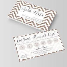 Premium cards printed on a variety of high quality paper types. White And Gold Chevron Business Card Loyalty Card Rewards Card Stylist Hair Stylist Makeup Nail Tech Business Cards Beauty Business Cards Nail Salon Decor