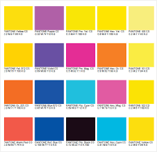 42 hand picked pantone color chart for fabric