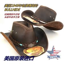 Our cowboy hats are the perfect accessory to go with. American Western Cowboy Hat 1949 Old Brand Bohette First Layer Cowhide Vintage Cowboy Hat Men And Women Leather Hat
