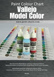 Paint Colour Chart Vallejo Model Color 12mm