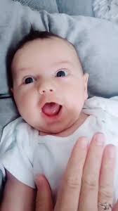 Love these cheeks and that smile 💙🥰👶🏻#louensadiki #baby #cute