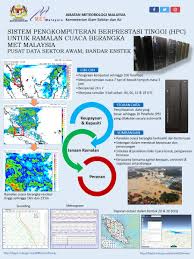 Bengkel training of trainers (tot) bagi pelaksanaan modul pengajaran dan pembelajaran pengurusan sisa pepejal dan amalan 3r merentas kurikulum prasekolah kepada jurulatih utama kebangsaan (juk). Jabatan Meteorologi Malaysia En Twitter Sistem Pengkomputeran Berprestasi Tinggi Hpc Untuk Ramalan Cuaca Berangka Met Malaysia Terletak Di Pusat Data Sektor Awam Bandar Enstek Jom Ketahui Tentang Keupayaan Serta Peranan Sistem Ini