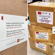 When over the flowery, sharp pasture's edge, unseen, the salt ocean. China Sent Medical Masks To Italy With A Poem By Seneca We Are Waves From The Same Sea Leaves From The Same Tree Flowers From The Same Garden Japan Donated Supplies To